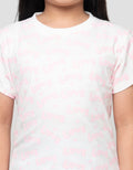 LITTLE M AOP LOVE PRINT KAOS ANAK PEREMPUAN