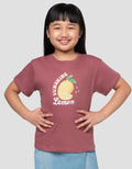 LITTLE M PIXEL LEMON PRINT KAOS ANAK PEREMPUAN