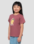 LITTLE M PIXEL LEMON PRINT KAOS ANAK PEREMPUAN