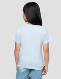 LITTLE M CAT PRINT KAOS ANAK PEREMPUAN