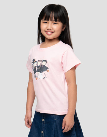 LITTLE M HALLOWEEN TRICK OR TREAT KAOS ANAK PEREMPUAN