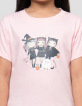 LITTLE M HALLOWEEN TRICK OR TREAT KAOS ANAK PEREMPUAN