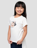 LITTLE M HALLOWEEN PEEK A BOO KAOS ANAK PEREMPUAN