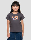 LITTLE M HALLOWEEN CAT GHOST KAOS ANAK PEREMPUAN