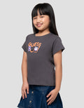 LITTLE M HALLOWEEN CAT GHOST KAOS ANAK PEREMPUAN