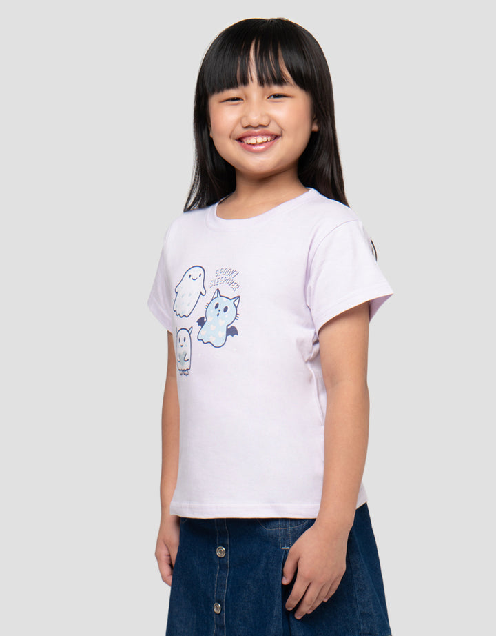 LITTLE M HALLOWEEN SPOOKY SLEEPOVER KAOS ANAK PEREMPUAN
