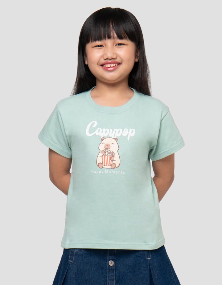 LITTLE M CAPY HAPPY MOMENTS KAOS ANAK PEREMPUAN