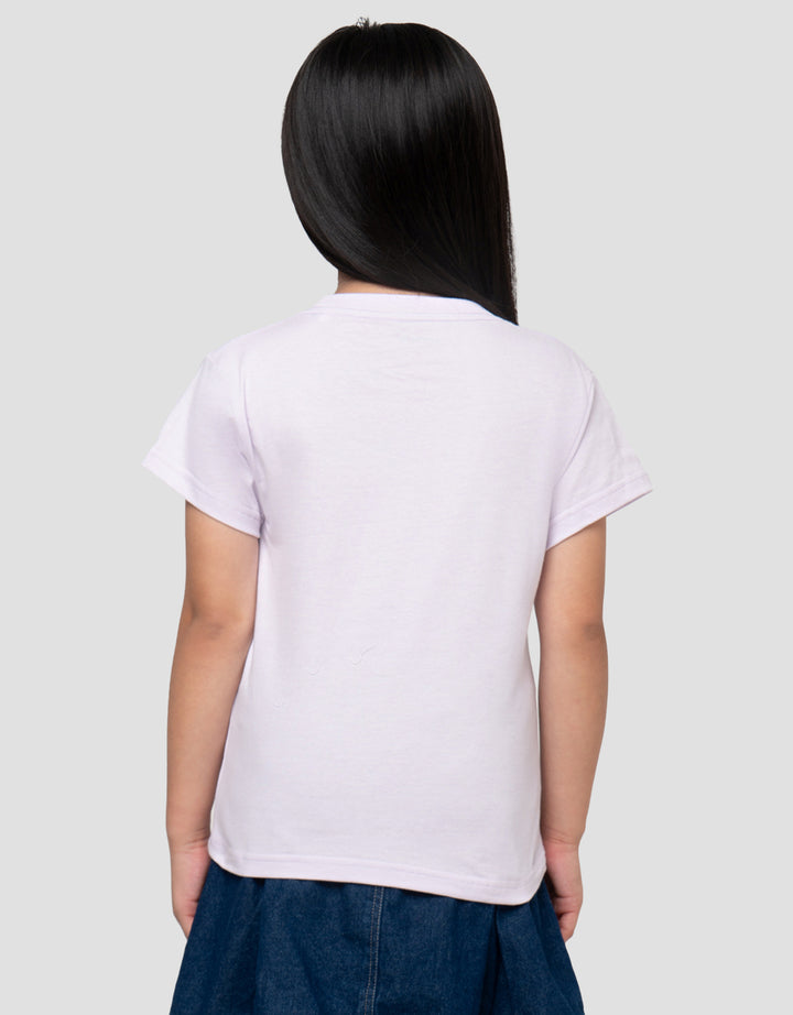 LITTLE M HAPPY AND PRETTY KAOS ANAK PEREMPUAN