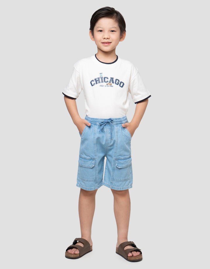 LITTLE M CPD DENIM CELANA PENDEK ANAK LAKI-LAKI