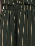 MxM Fullprint Stripes Setelan Piyama Wanita