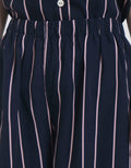 MxM Fullprint Stripes Setelan Piyama Wanita
