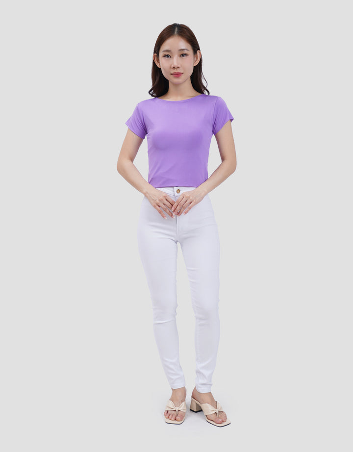MXM  KAOS CROP WANITA