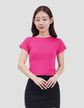 MXM  KAOS CROP WANITA