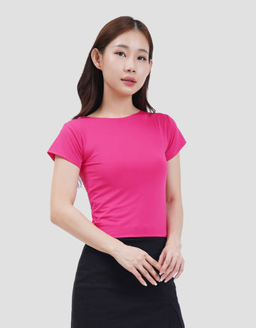MXM  KAOS CROP WANITA
