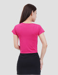 MXM  KAOS CROP WANITA