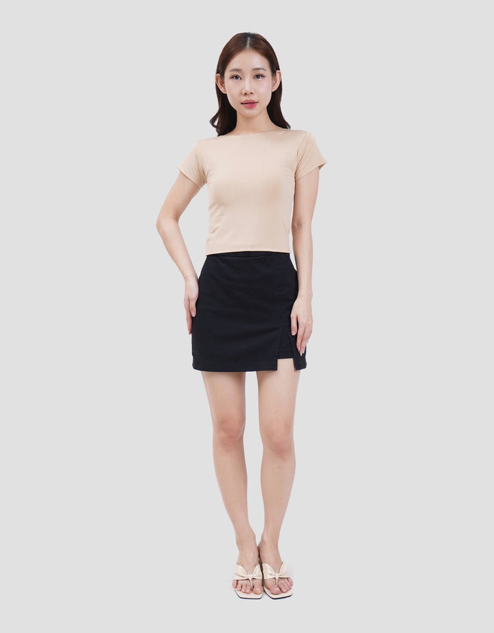 MXM  KAOS CROP WANITA