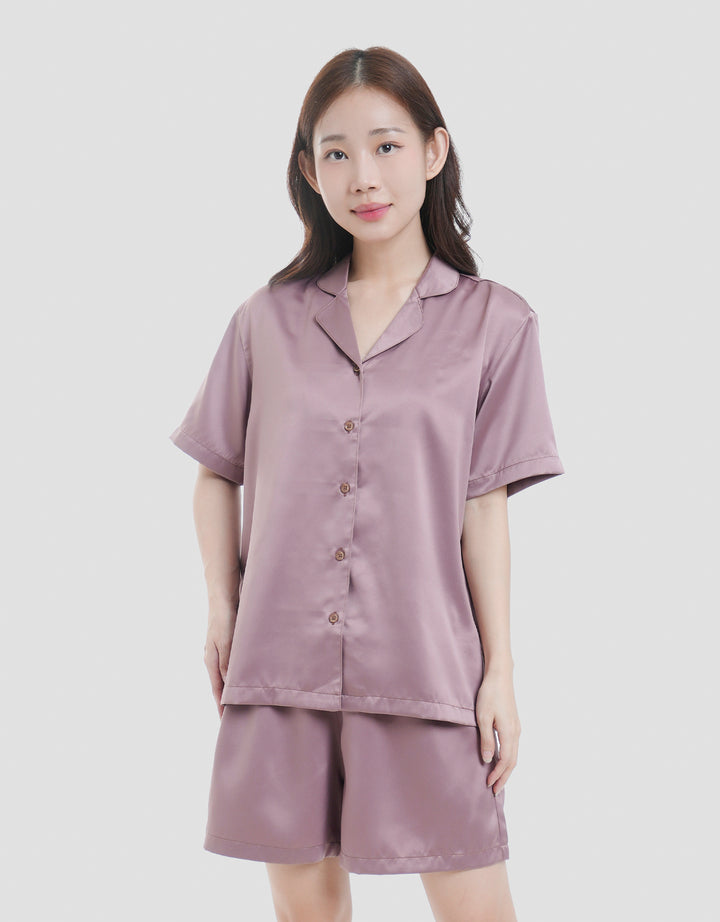 MxM Basic Neck Setelan Piyama Wanita