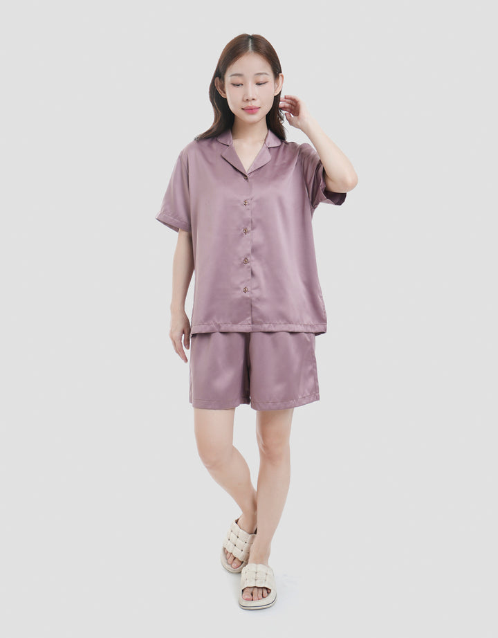 MxM Basic Neck Setelan Piyama Wanita