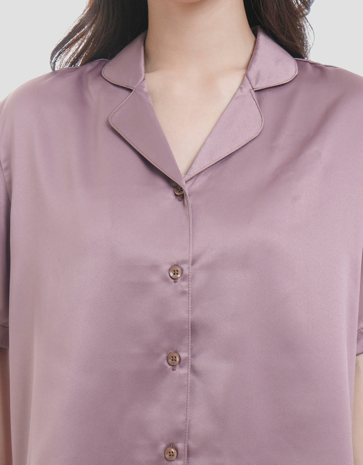 MxM Basic Neck Setelan Piyama Wanita