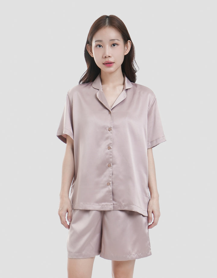 MxM Basic Neck Setelan Piyama Wanita