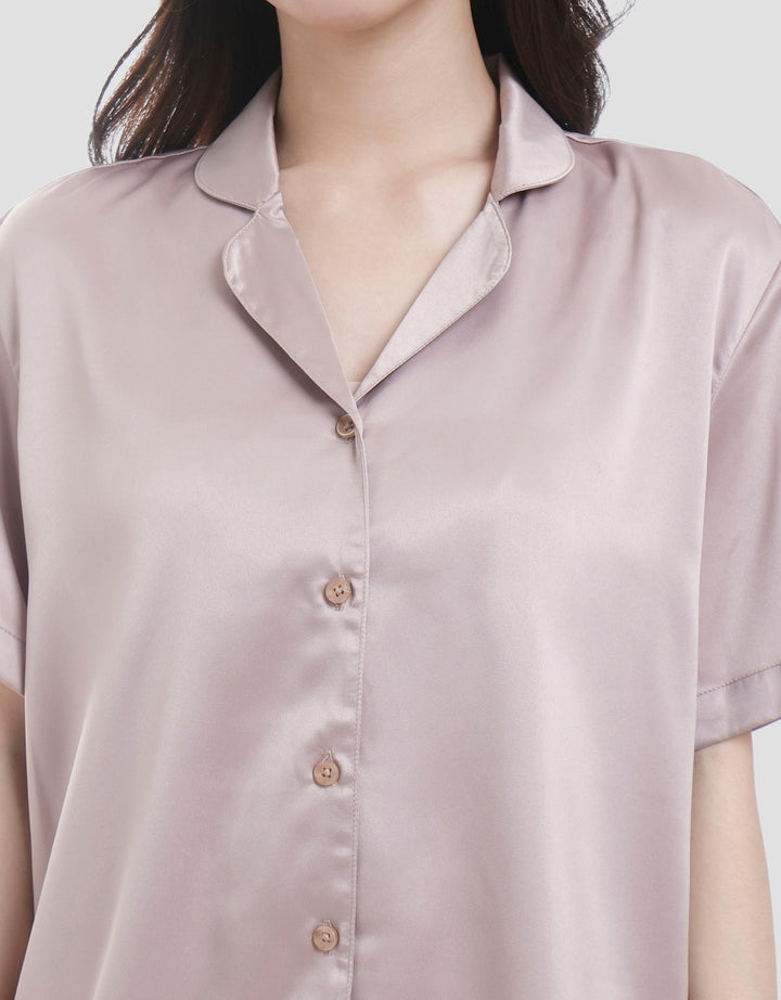 MxM Basic Neck Setelan Piyama Wanita