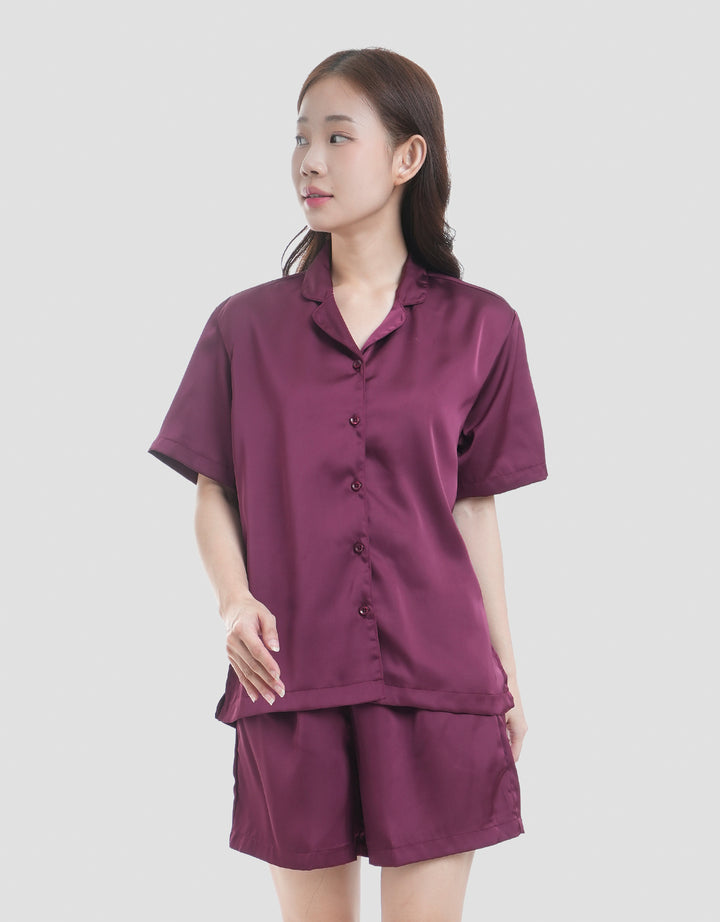 MxM Basic Neck Setelan Piyama Wanita