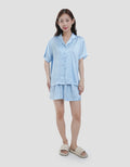 MxM Basic Neck Setelan Piyama Wanita