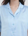MxM Basic Neck Setelan Piyama Wanita