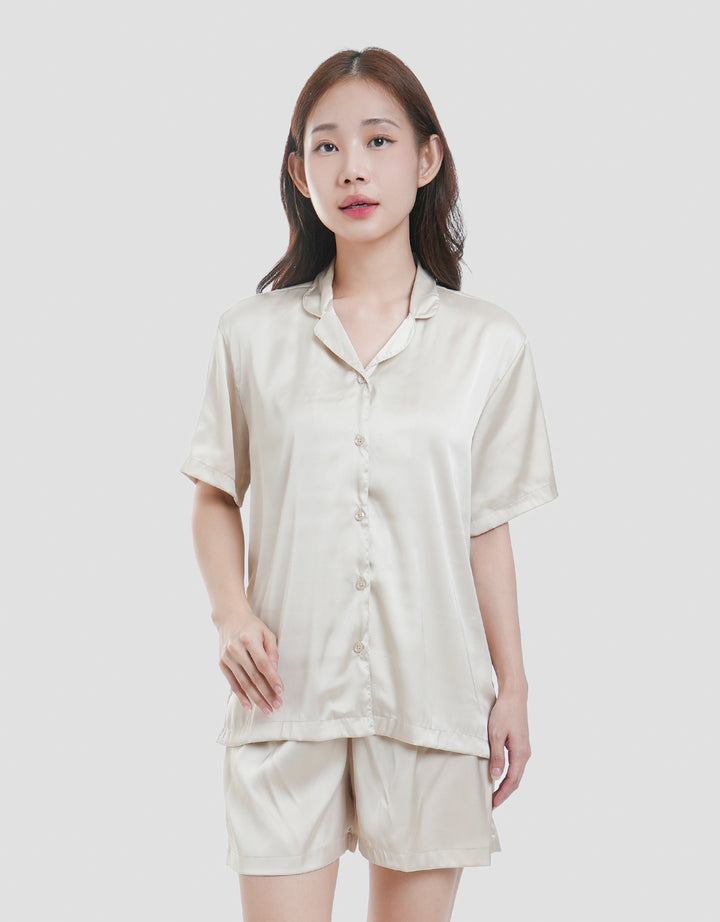 MxM Basic Neck Setelan Piyama Wanita