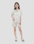 MxM Basic Neck Setelan Piyama Wanita