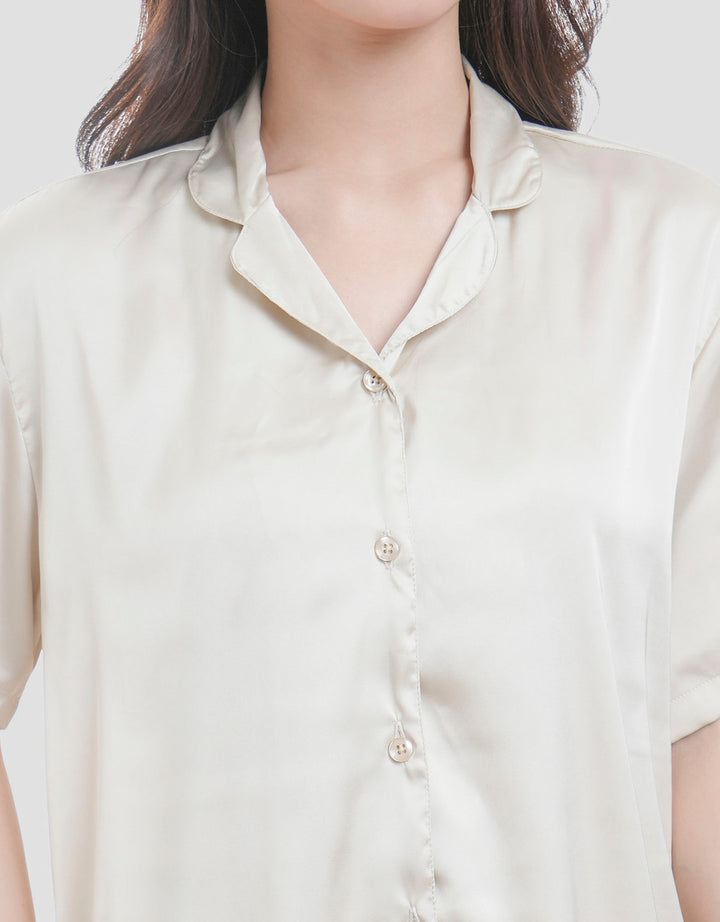MxM Basic Neck Setelan Piyama Wanita