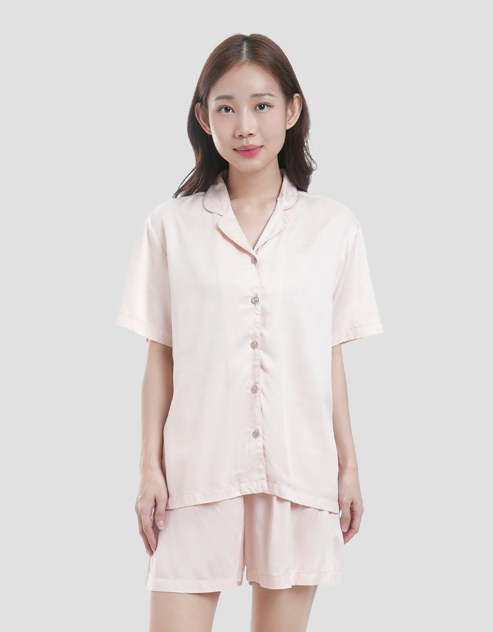 MxM Full Button Setelan Piyama Wanita