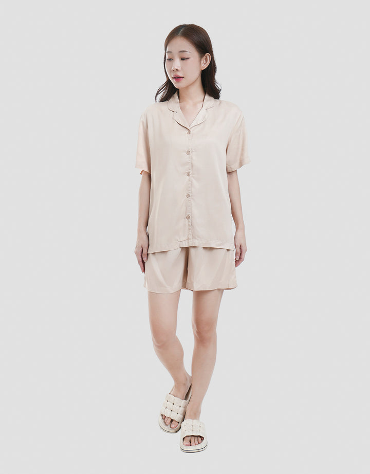 MxM Full Button Setelan Piyama Wanita