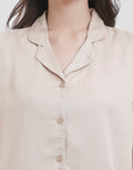 MxM Full Button Setelan Piyama Wanita