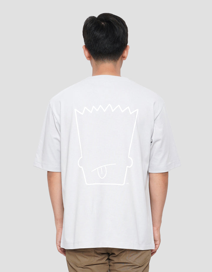 SUKO GRAPHIC SIMPSONS BAD NEWS KAOS OVERSIZE PRIA
