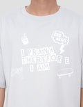 SUKO GRAPHIC SIMPSONS BAD NEWS KAOS OVERSIZE PRIA
