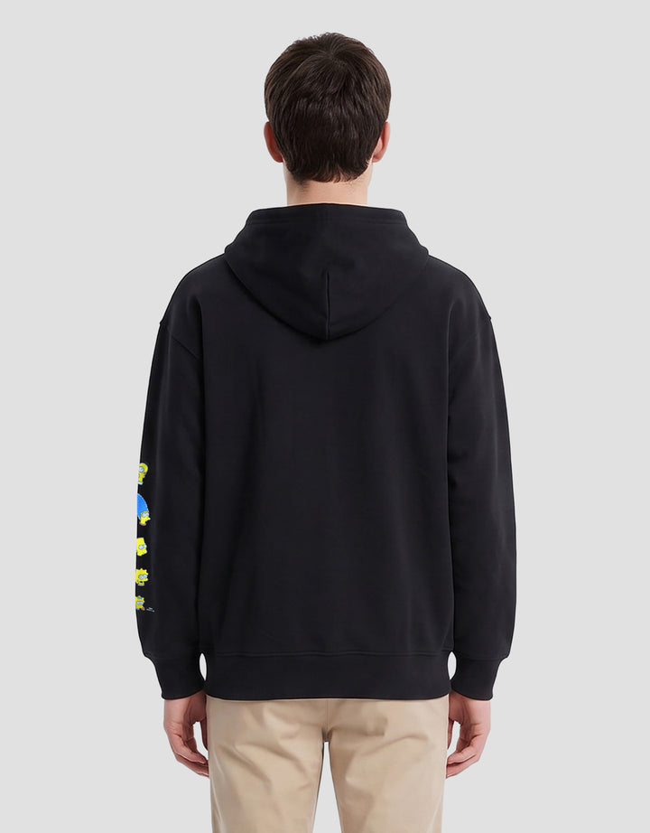 SUKO THE SIMPSONS PRINT FAMILY SWEATER HOODIE PRIA