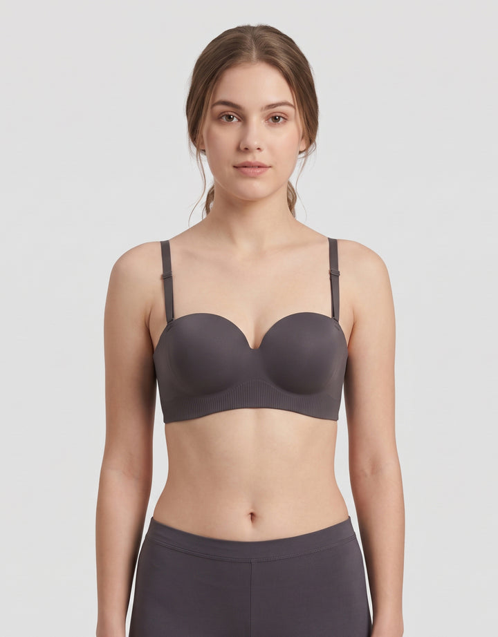 SHE'SENSE PUSH UP STRAPLESS NON WIRE BRA WANITA