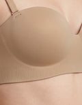 SHE'SENSE PUSH UP STRAPLESS NON WIRE BRA WANITA