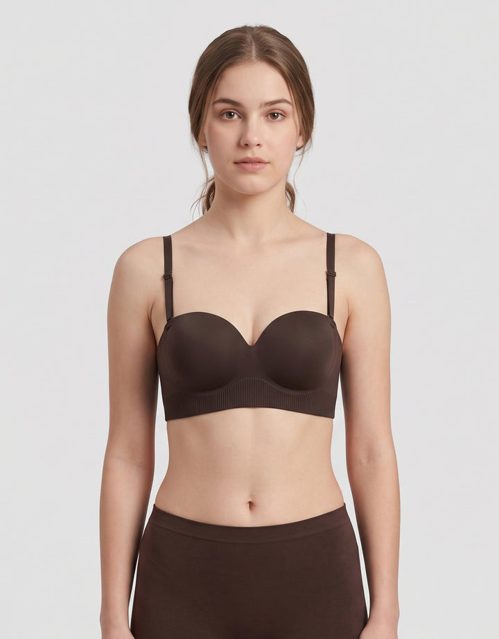 SHE'SENSE PUSH UP STRAPLESS NON WIRE BRA WANITA