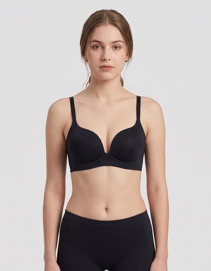 SHE'SENSE PUSH UP SEAMLESS NON WIRE BRA WANITA