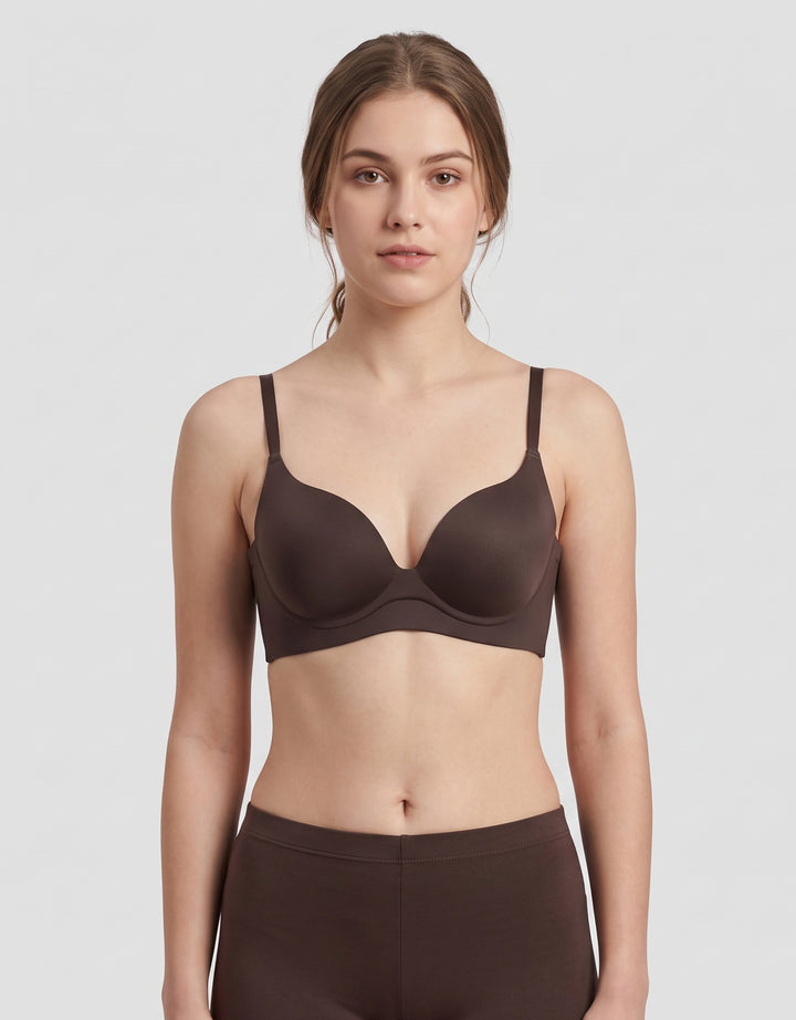SHE'SENSE PUSH UP SEAMLESS NON WIRE BRA WANITA