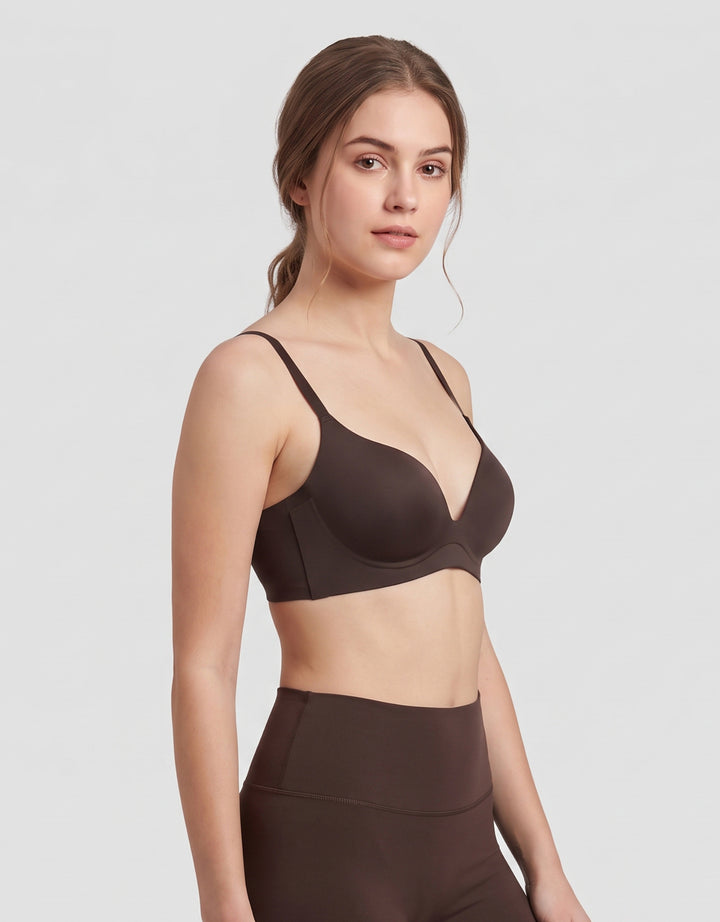SHE'SENSE PUSH UP SEAMLESS NON WIRE BRA WANITA