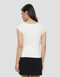 NEVADA RIB BOAT NECK KAOS WANITA
