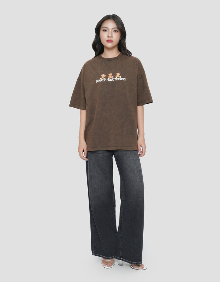 NEVADA BEARLY WASHED OVERSIZE KAOS WANITA