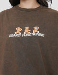 NEVADA BEARLY WASHED OVERSIZE KAOS WANITA