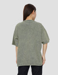 NEVADA WASH BLOOM KAOS OVERSIZE WANITA