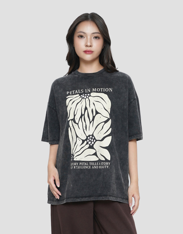 NEVADA WASH PETALS MOTION KAOS OVERSIZE WANITA