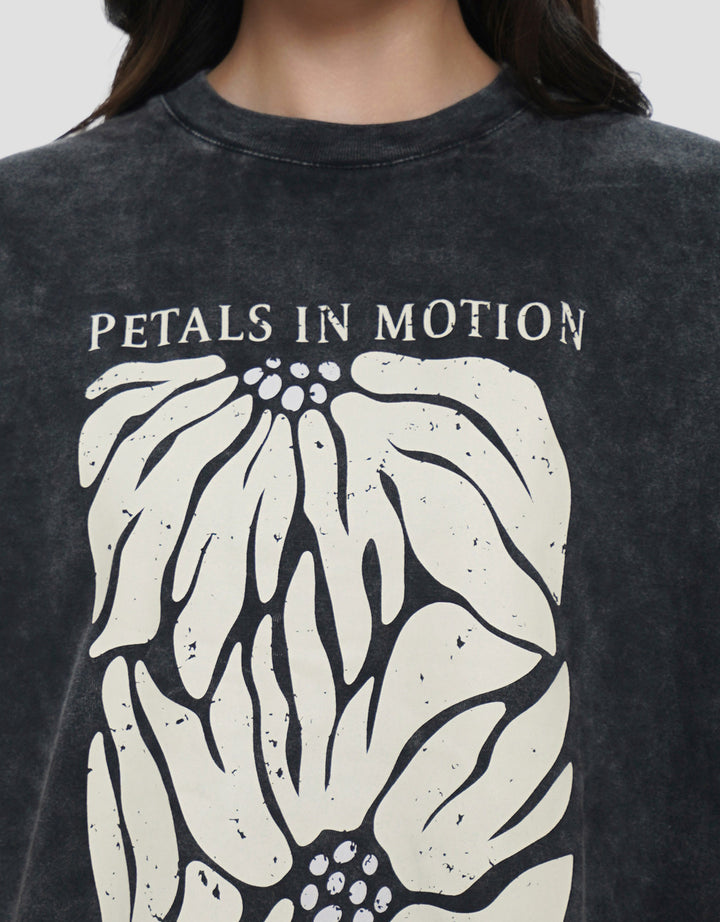 NEVADA WASH PETALS MOTION KAOS OVERSIZE WANITA