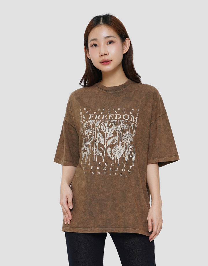NEVADA WASH FREEDOM KAOS OVERSIZE WANITA